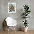 Green Tara Thangka Poster